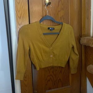 YEMAK Women's Cropped Bolero Cardigan